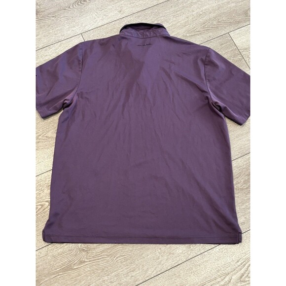 Travis Mathew Mens XXL 2XL Golf Polo Performance Purple Preppy Casual Outdoors - Picture 8 of 8